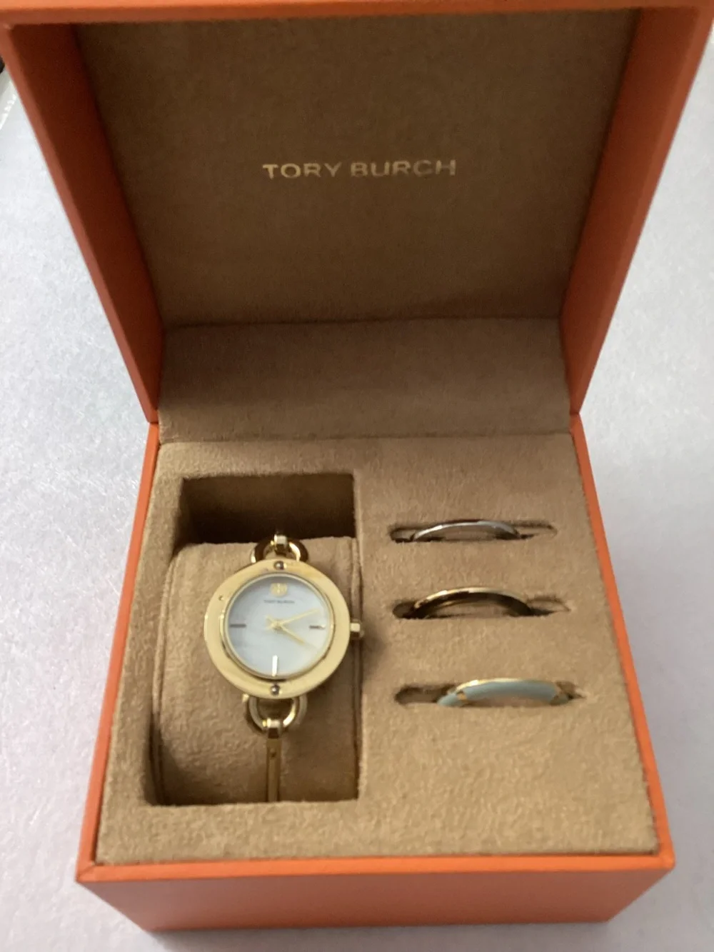 Tory Burch The Miller Bangle Watch Set, 27mm